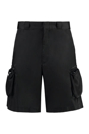 Techno fabric bermuda-shorts-0